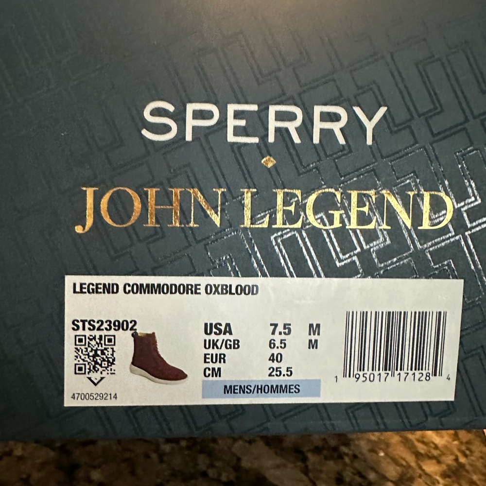 Sperry Men's Oxblood Legend Boots